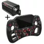 Asetek SimSports Invicta Formula Steering Wheel - Red + The Invicta Wheelbase (27 Nm)