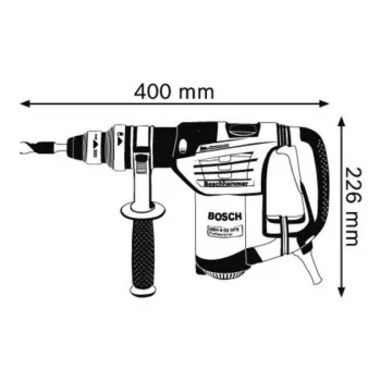 Bosch 0 611 332 101 rotary hammer 900 W 800 RPM