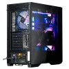 Zalman Z9 Iceberg MS Black ATX Mid Tower PC Case Included 4x 140 mm ARGB fan - Midi/Mini Tower - ATX