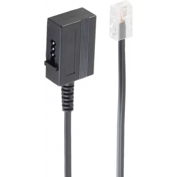 telephone cable ShiverPeaks BS71041-1 0.2 m Black