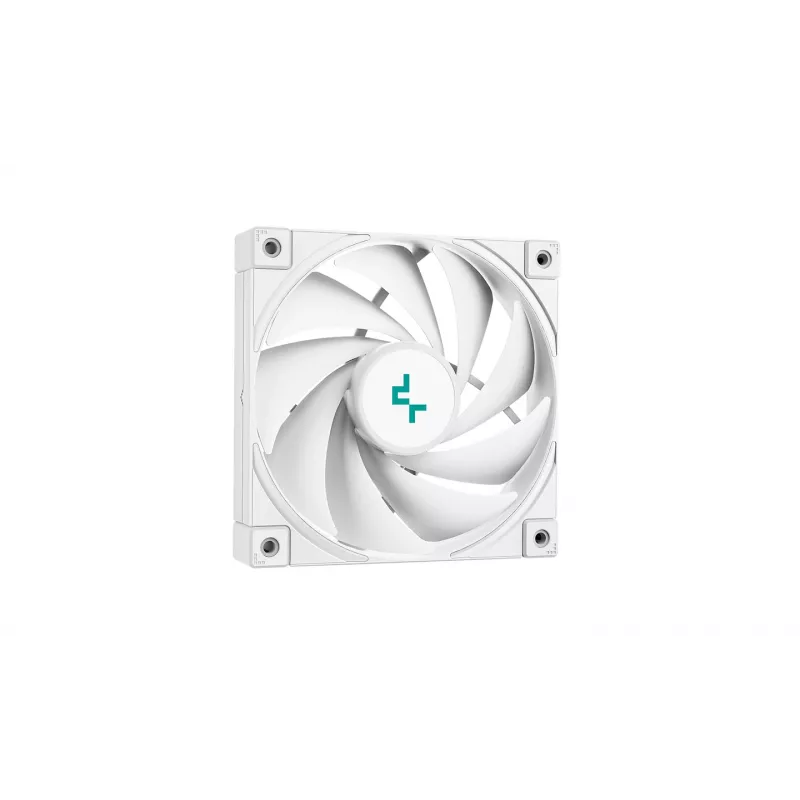 Air cooler DeepCool AK500S Digital SE — 5 heat pipes, 120 mm FDB fan, PWM, multi-LED, white, supports Intel LGA1150 and AMD sockets