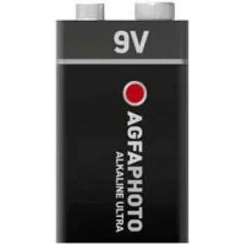 AgfaPhoto Ultra 6LR61 9 V Block-Battery Alkali-Mangan 9 V 1 pc(s) (110-851808)