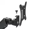 Maclean 2 monitor mount, gas spring, 17-32, 2-10kg, black, MC-134