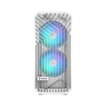PC case Fractal Design Torrent White — supports ATX, EATX, microATX, ITX; 2x180 mm front fans; 2.5 inch/3.5 inch bays