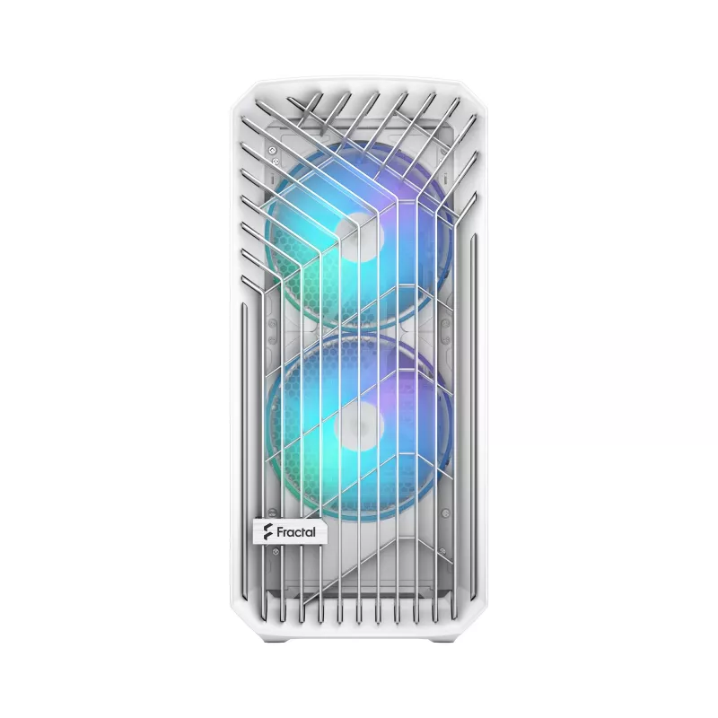 PC case Fractal Design Torrent White — supports ATX, EATX, microATX, ITX; 2x180 mm front fans; 2.5 inch/3.5 inch bays