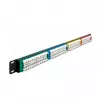 DeLOCK 19 inch Patch Panel 24 port Cat.5e 1U coloured RJ-45