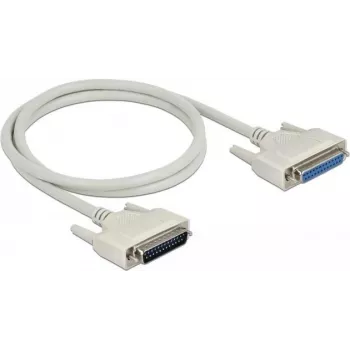 Serial Cable DeLOCK 83205 Beige 1 m D-Sub 25 Pin