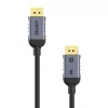 UNITEK C1628GY01-3M DisplayPort cable Black, Grey