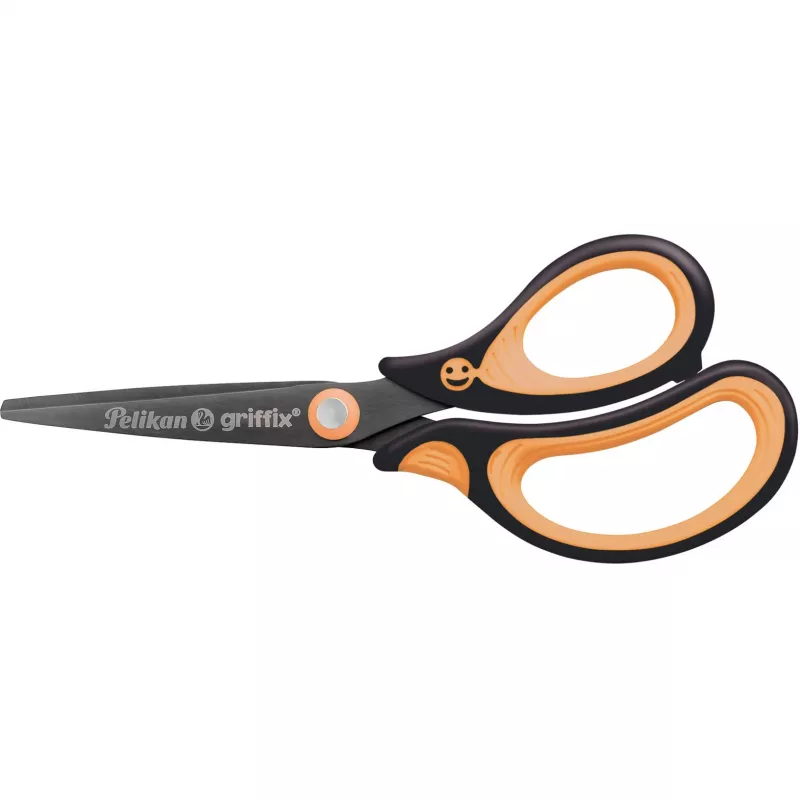Pelikan Griffix Universal Straight Cut Black Orange Adult Single 819060