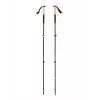 Trekking poles Black Diamond Trail Cork, adjustable 100–140 cm, aluminium, cork/EVA handle, 3-segment, green/beige