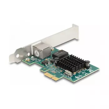 DeLOCK PCI Express x1 Card 1 x RJ45 Gigabit LAN BCM Grey