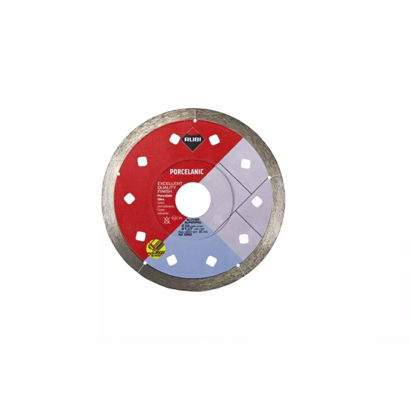 RUBI Diamond Slither Blade 125 mm Superpro — 125mm diamond cutting blade for precise cuts