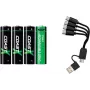 Coast Products 1x4 Coast Zithion-X Mignon AA Battery USB-C Ladeanschl - Battery (100047534)