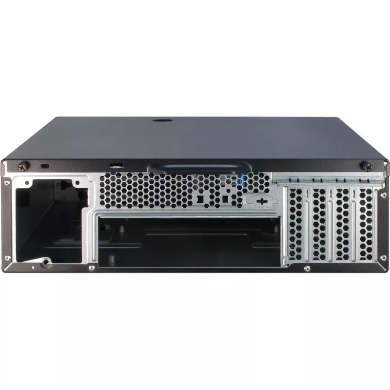 Inter-Tech IT-502 Desktop - Tower - micro ATX - no power supply - USB/Audio (88881234)