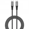 4smarts PremiumCord - USB Cable - USB-C (M) to USB-C (M) - USB 2.0 - 20 V - 5 A - 1.5 m - USB-Power Supply (100 W) - Black
