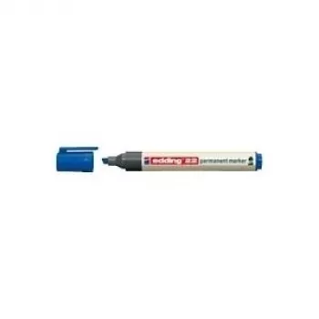Permanent Marker Edding 22 EcoLine Chisel Tip Blue