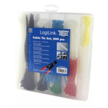 Cable Tie LogiLink KAB0019 Nylon Black Blue Green Red White