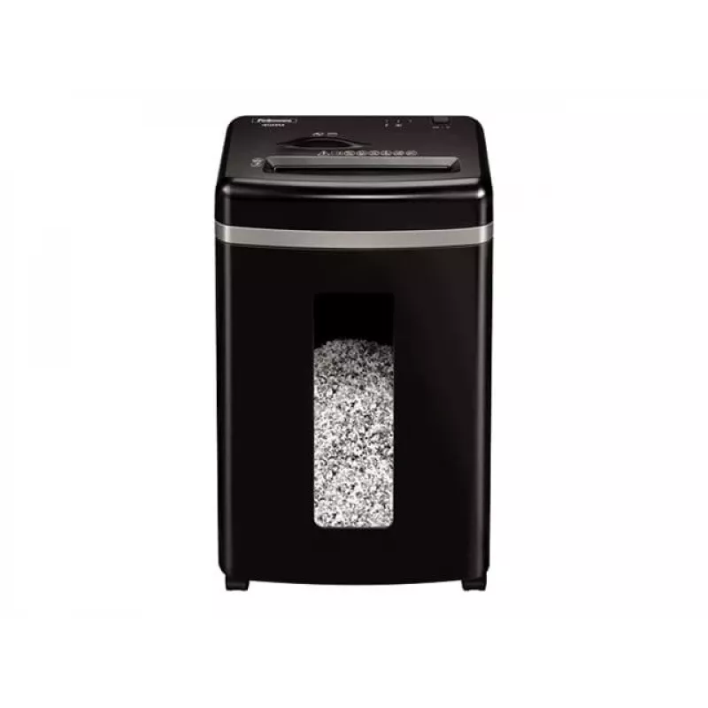 Paper shredder Fellowes Powershred 450M Micro-cut, 9-sheet capacity, 2 x 12 mm, 22 L bin, black