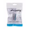 LANBERG cable gender changer RJ-45 to RJ-45, female–female, U/UTP Cat5e, white