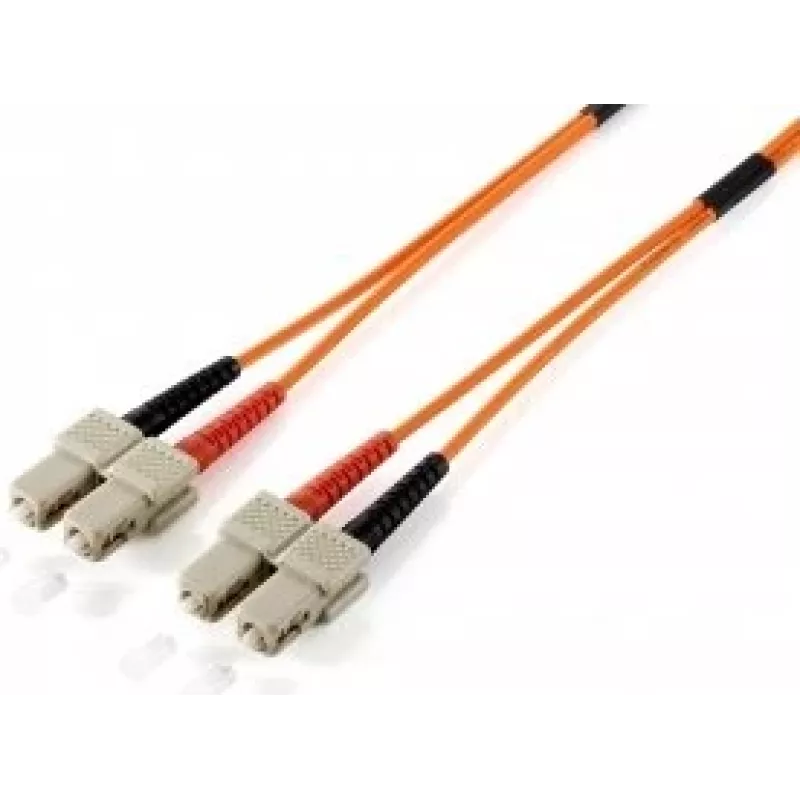 Equip SC/SC Fiber Optic Patch Cable, OS2, 15m, 15 m, OS2, 2x SC, 2x SC