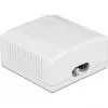 Socket outlet 2 x RJ-45 DeLOCK 86197