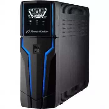 PowerWalker VI 1000 GXB - UPS - AC 162 - 290 V - 600 Watt - 1000 VA - 9 At - USB - Output ports 4