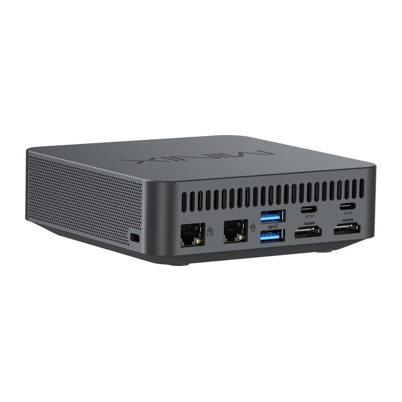 MiniX Mini PC N512 i5 - Compact desktop with Intel Core i5-12600H, 16GB RAM, 1TB SSD