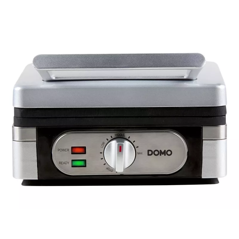 Waffle Maker Domo DO 9047 W 2 waffle(s) 1400 W Silver
