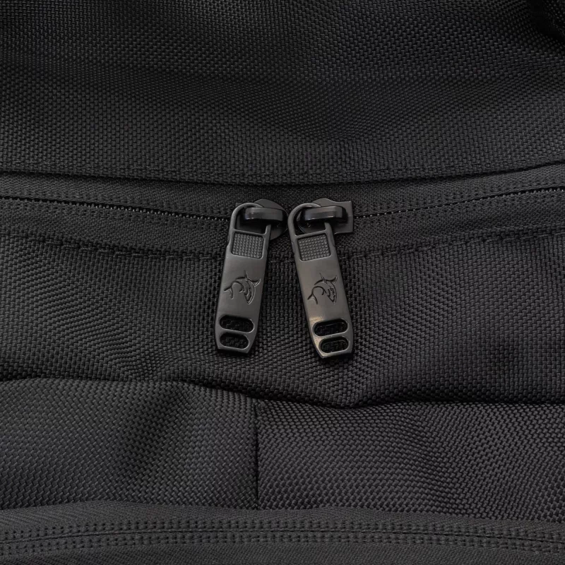 Backpack White Shark VOYAGER GBP-012 — black, durable water-resistant design