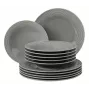 Dinnerware set SELECT Beat Color Glaze, 6 pieces — glazed porcelain dinner service