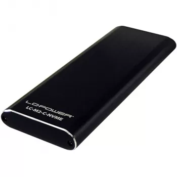 SSD enclosure LC-Power LC-M2-C-NVME Black M.2