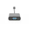 DIGITUS DA-70853 USB-C to VGA Adapter, Full HD 1080p, Black