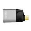 LogiLink USB 3.2 Gen2 Type-C adapter C/M to HDMI-A USB-C 4K PD alu black grey