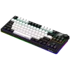 LORGAR KBP70TKLW, Wireless TKL Mechanical Gaming Keyboard Pro, Black/red, EN layout