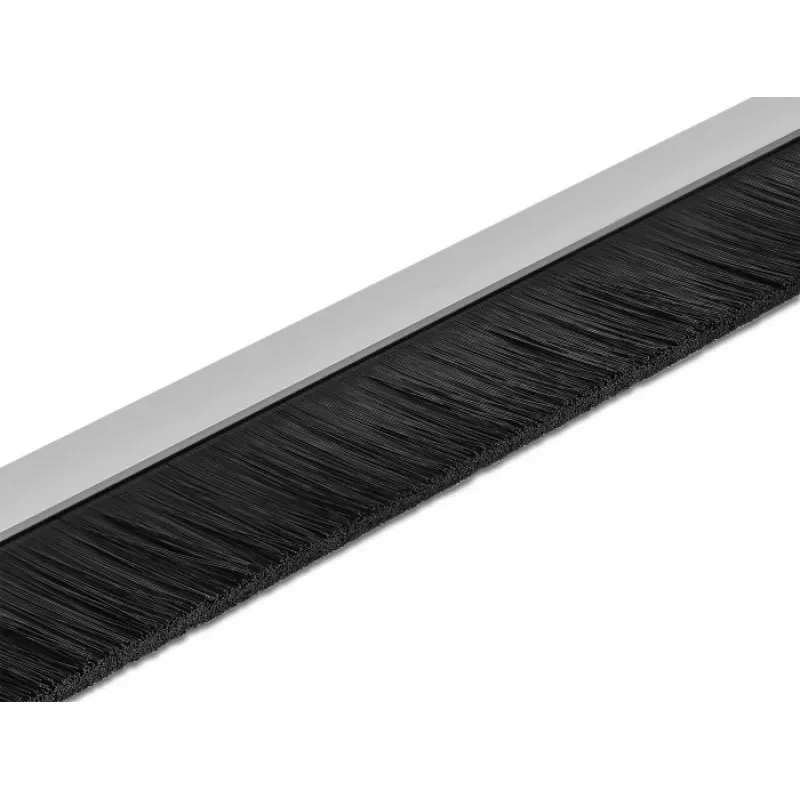 Brush strip DeLOCK 66651 40 mm Aluminium profile straight 1 m