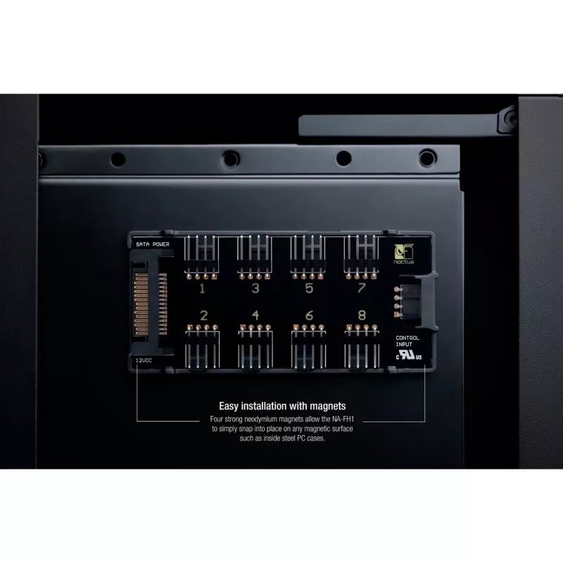 Fan controller Noctua NA-FH1 4-pin Black 24W 5-12V
