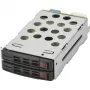 Carrier panel Supermicro MCP-220-82616-0N 2x 5.25 inch Drive bay panel Black Metallic