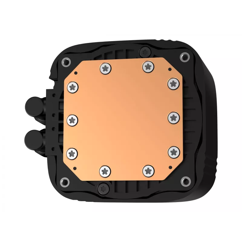 All-in-one liquid cooler DeepCool LS520S — 120 mm fans, 500–2250 RPM, black, supports LGA1700/AM5/TR4