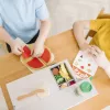 Play kitchen accessory Spin Master Melissa & Doug Top & Bake Pizza Counter, pretend pizza play set