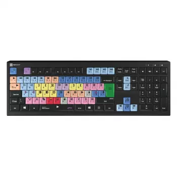 Logickeyboard Avid Media Composer ASTRA 2 backlit keyboard PC UK (LKB-MCOM4-A2PC-UK)