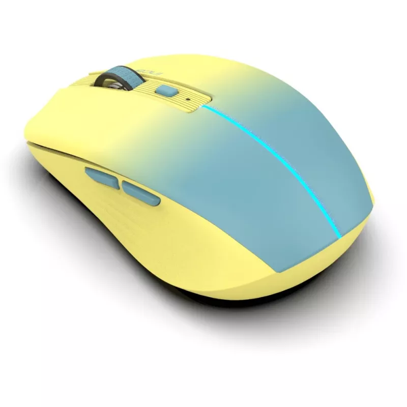 Cian Technology GmbH INCA Mouse IWM-511RS Blt+Wrls RGB base colour Yellow