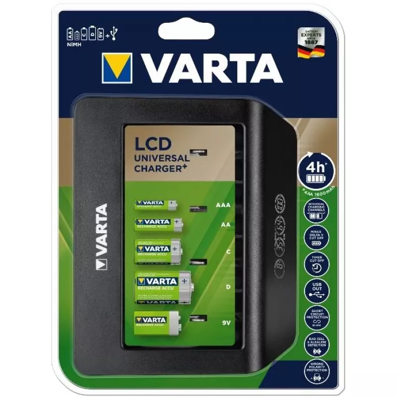 Battery Charger Varta Universal Charger+