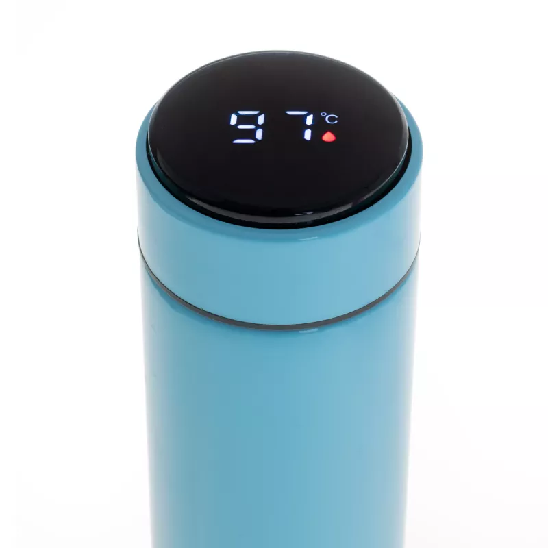 Vacuum flask Adler AD 4506BL - LED temperature display thermos, blue