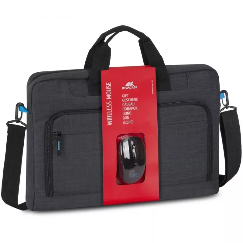 Messenger case Rivacase Regent 8058 43.9 cm (17.3 inch)