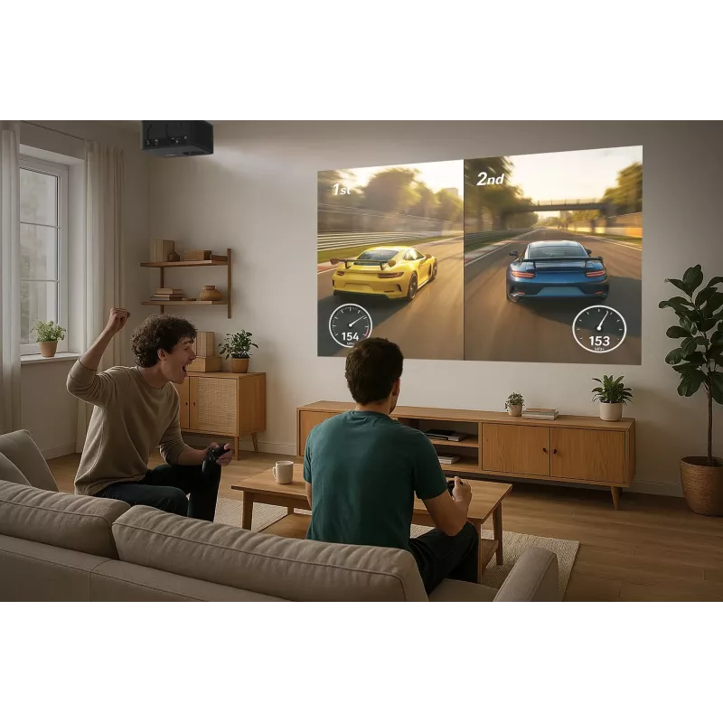 Optoma Photon Life PK32 Standard throw projector 1100 ANSI lumens DLP UHD 4K (3840x2160) 3D Black