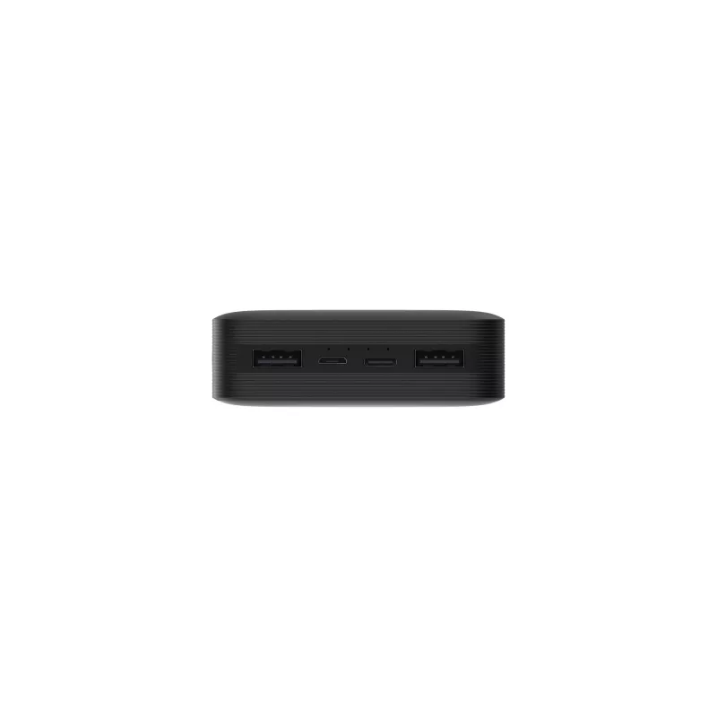 Xiaomi Mi 20000mAh Redmi Power Bank: 2 USB-a Port Rapid Charge Two Devices Simultaniously Dual Micro-USB/USB-C Input Port Portable Charger for Mobil