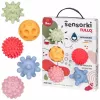 Sensory balls without holes TULLO pastel, 5 pcs