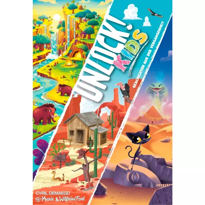 Unlock Kids - Stories from the Past, Card Game