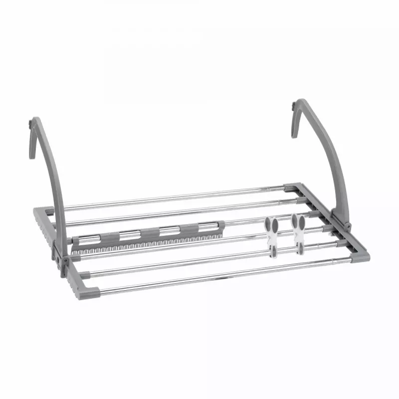 Attachable rack Jata HTEN2402 polypropylene and stainless steel foldable 58×32×4.7 cm