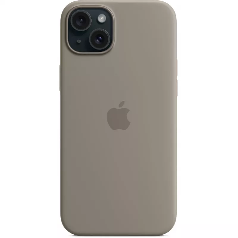 Silicone Case Apple iPhone 15 Plus MagSafe Clay Cover